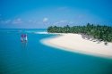 spiaggia e barche mauritius