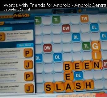 "Words with Friends"-Hands On-Video