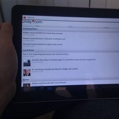 Philadelphia: Zeitungen im Digital-Abo mit Android-Tablet