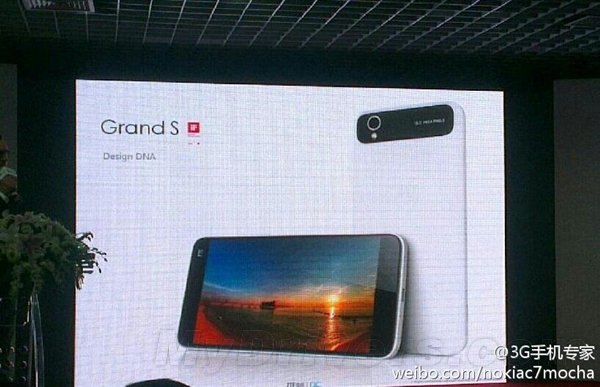 ZTE Grand S: Erste Fotos zeigen sehr schickes Smartphone